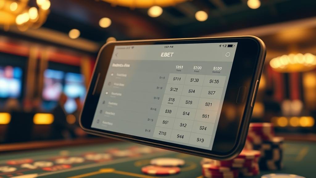 ไขความลับบาคาร่า EBET: คู่มือวิเคราะห์สถิติและปรับกลยุทธ์บนมือถือ