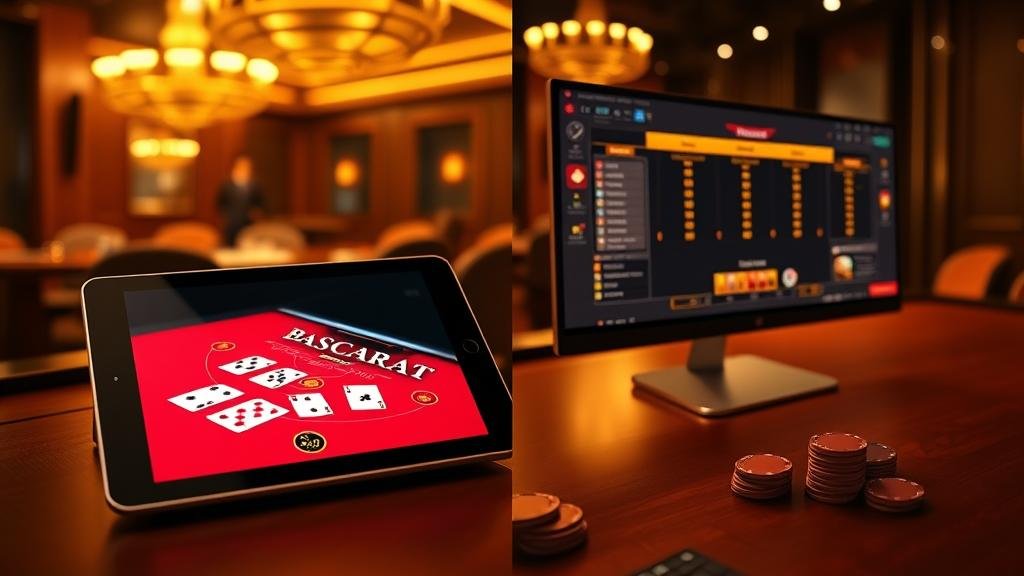 เทคนิคการเล่นบาคาร่าบน iPad