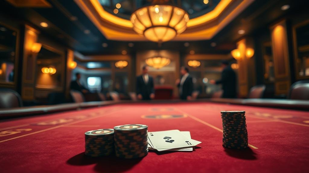 หน้าจอแสดงสถิติและเปอร์เซ็นต์บาคาร่า