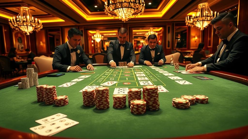 ตัวอย่างเค้าไพ่บาคาร่าที่นิยม