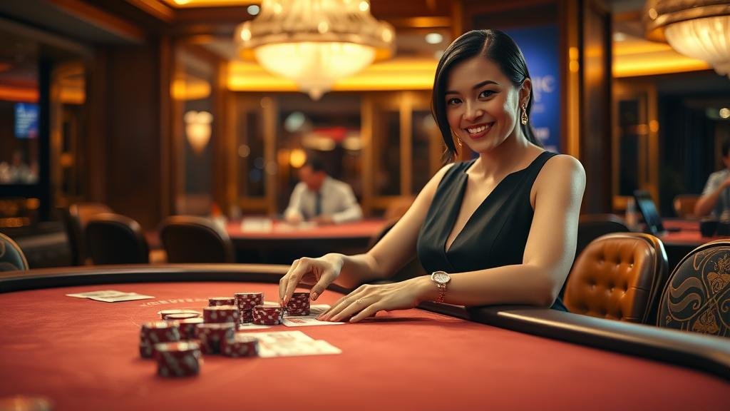 การวิเคราะห์เค้าไพ่บาคาร่าบนแท็บเล็ต