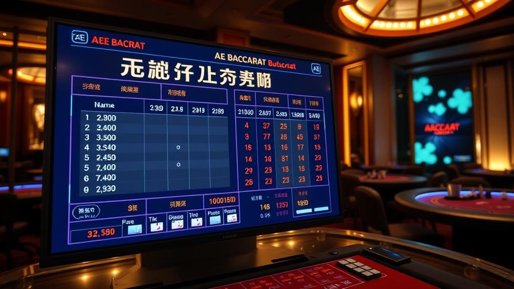 บาคาร่า AE, SA, DG: อัปเดตเทคนิคตั้งค่าห้องและเดินเงินฉบับเข้าใจง่าย