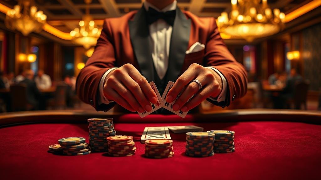 ตัวอย่างเค้าไพ่บาคาร่า สองตัด