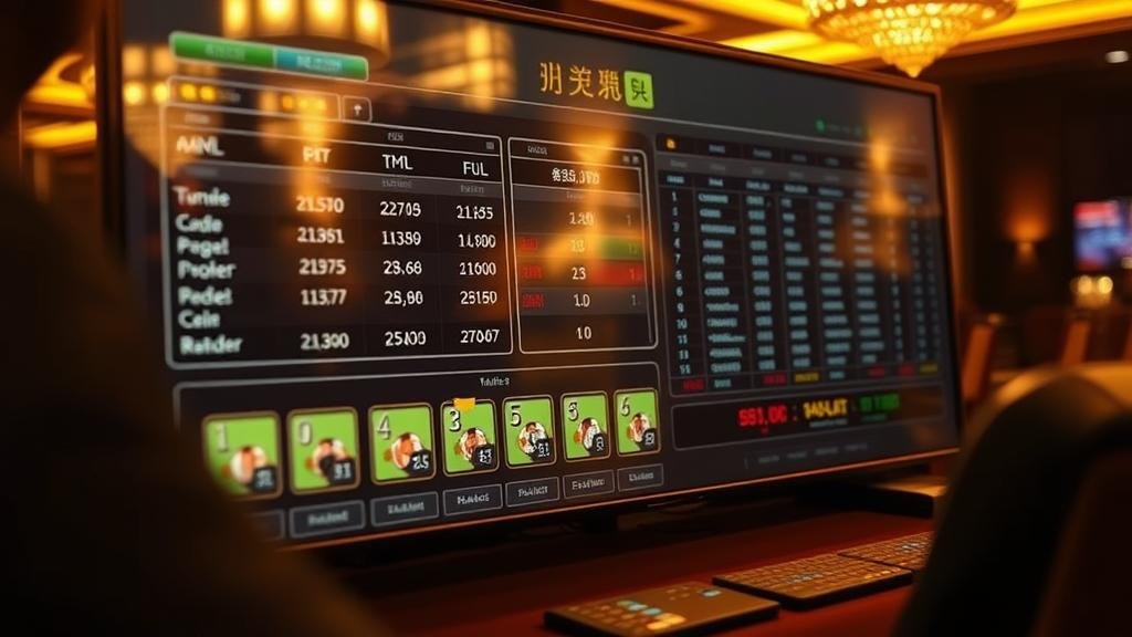 บรรยากาศการเล่นบาคาร่าสดจากค่าย AllBet