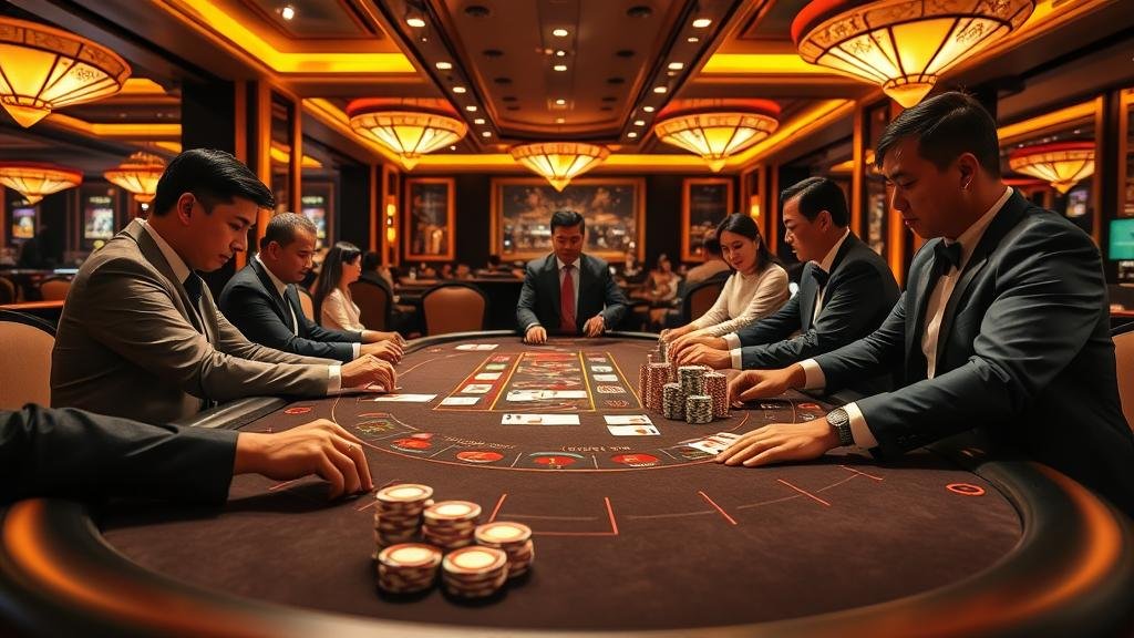 ตัวอย่างการวางเดิมพันตามสูตร 1326 ในเกมบาคาร่า