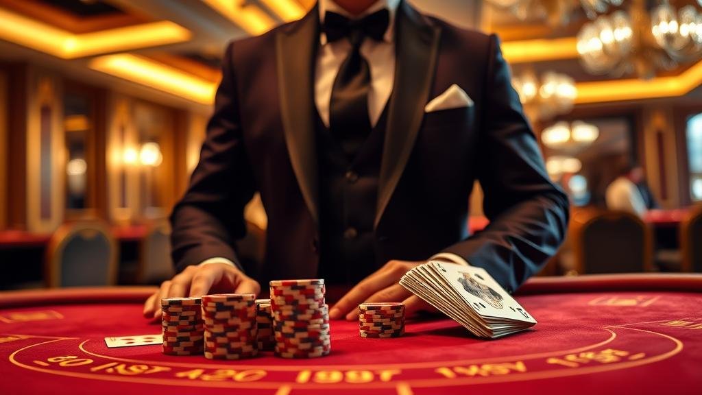 หน้าจอเกมบาคาร่า AG ที่มีสีสันสดใส