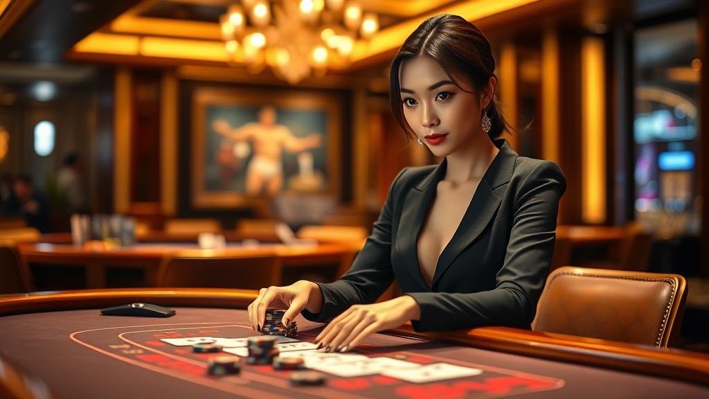 ตารางสถิติถนนตาโต (Big Road) ในเกมบาคาร่า