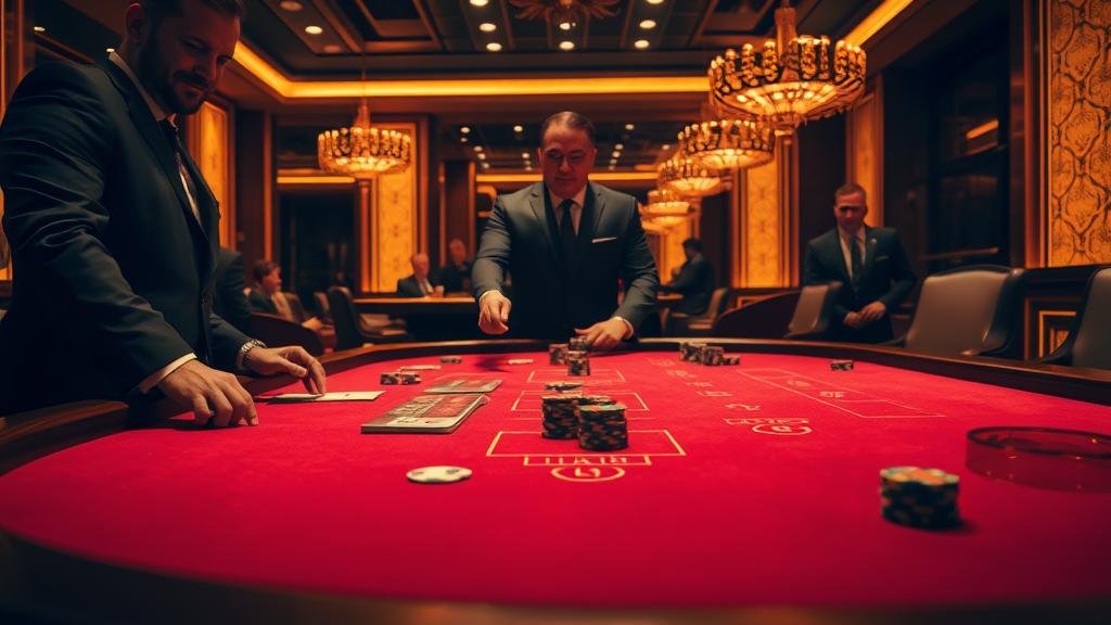 การสับไพ่บาคาร่า