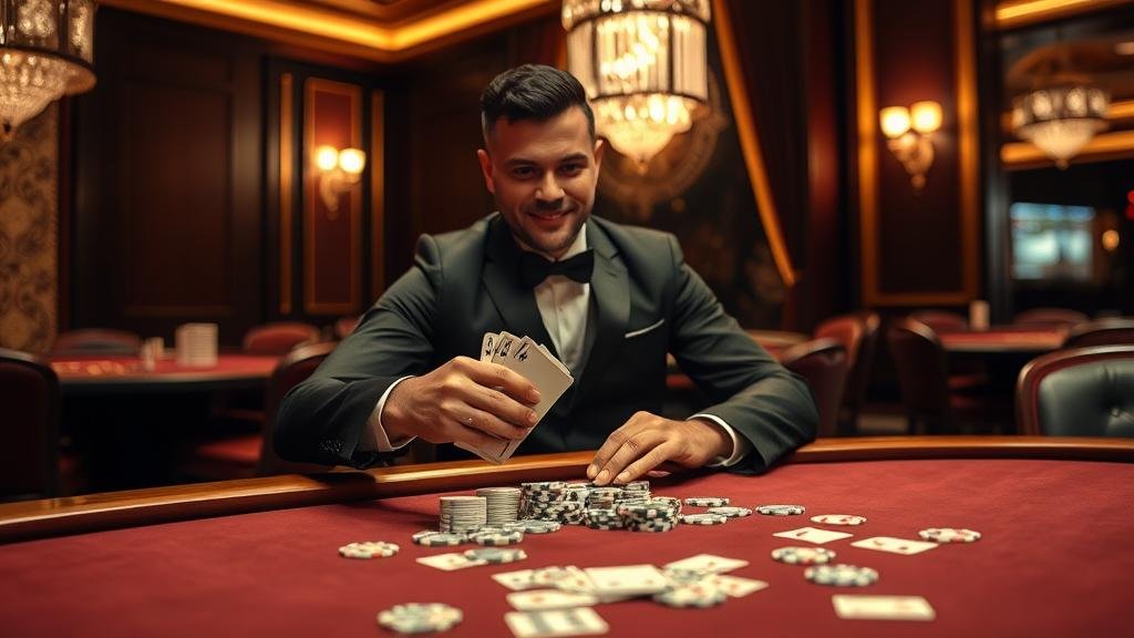 มือวางเดิมพันบาคาร่า