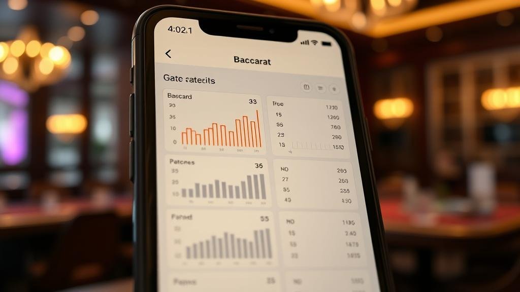 บาคาร่าเว็บตรง: เช็คสถิติฉบับเซียน พร้อมทริคเดินเงินให้ปัง บนแอป iOS