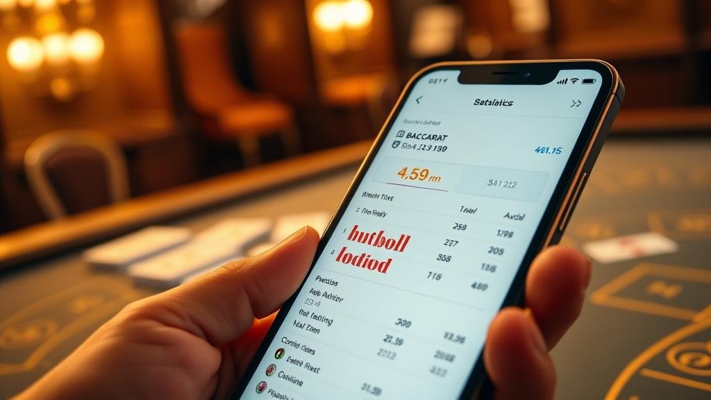 การเล่นบาคาร่าบนแท็บเล็ตและเดสก์ท็อป