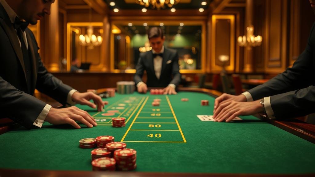 ภาพอธิบายกลยุทธ์การเดินเงินบาคาร่า Martingale และ Fibonacci