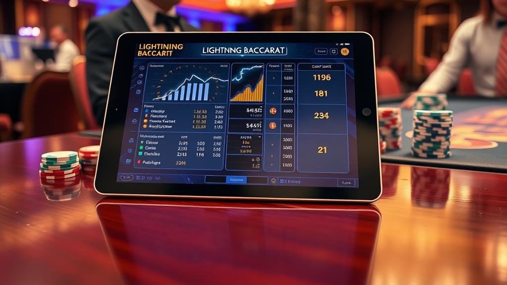 บาคาร่าสายฟ้า: คู่มือเช็คสถิติและคาดการณ์ไพ่บนแท็บเล็ต/มือถือ