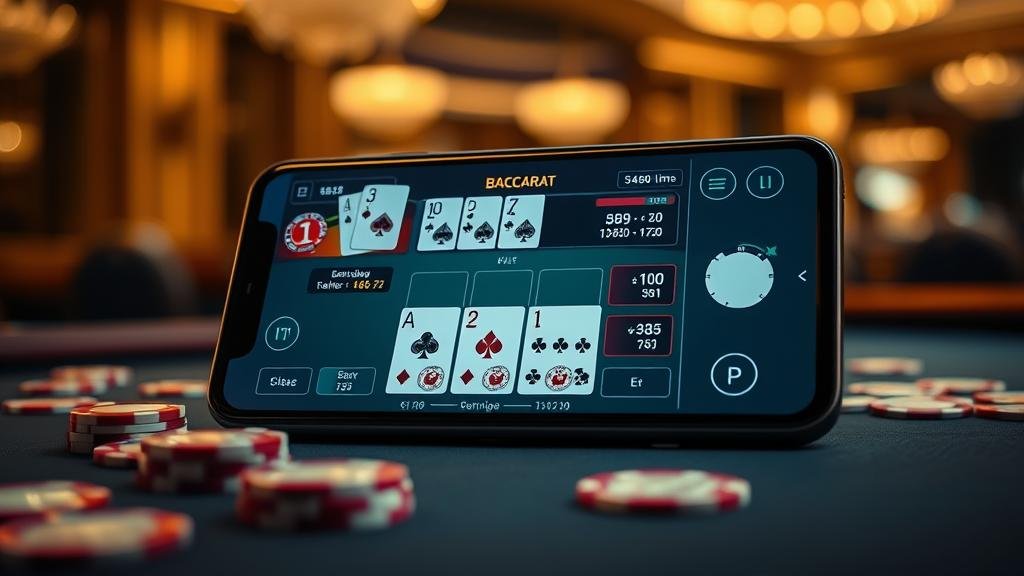 การวิเคราะห์สถิติบาคาร่าบนแท็บเล็ต