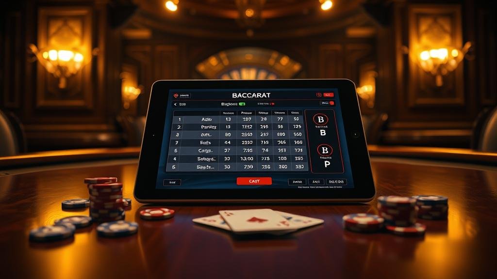 เปิดเคล็ดลับบาคาร่า: อ่านสถิติบนแท็บเล็ต ฉบับเซียน งบไม่บานปลาย