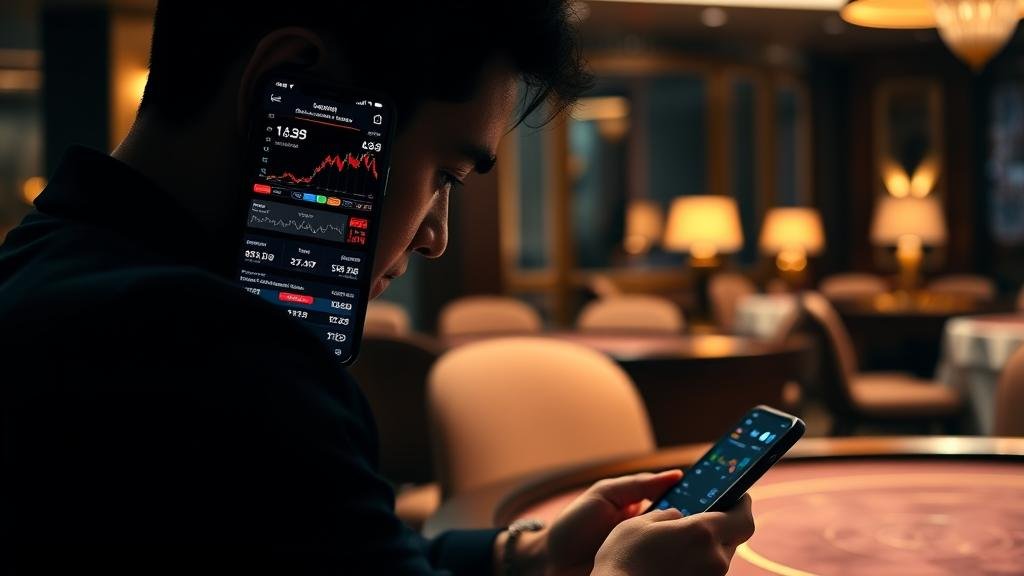 บรรยากาศผับอังกฤษพร้อมหน้าจอข้อมูลหุ้น