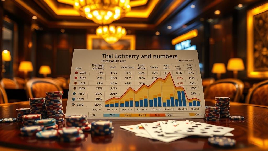 มือถือสลากกินแบ่งหุ้นไทย พร้อมกราฟตลาดหุ้น