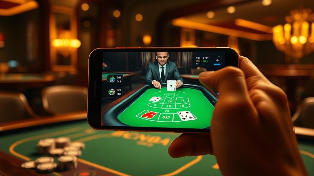 การอ่านเค้าไพ่บาคาร่าบนมือถือ