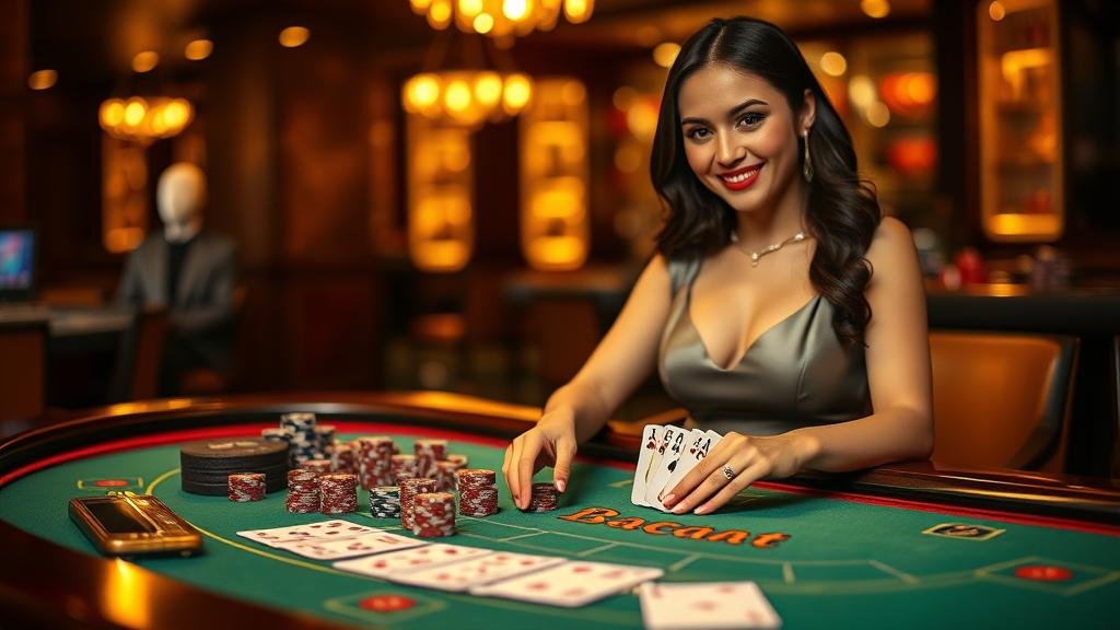 ตารางแสดงสถิติและเค้าไพ่บาคาร่าสด