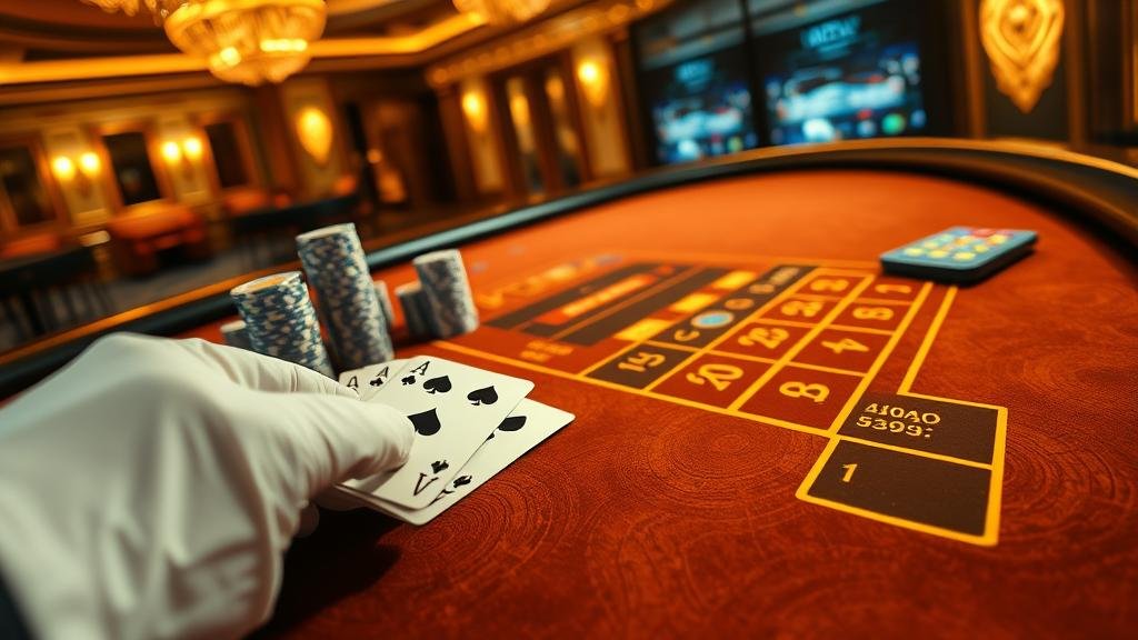 หน้าจอแสดงผลเค้าไพ่บาคาร่า รูปแบบต่างๆ