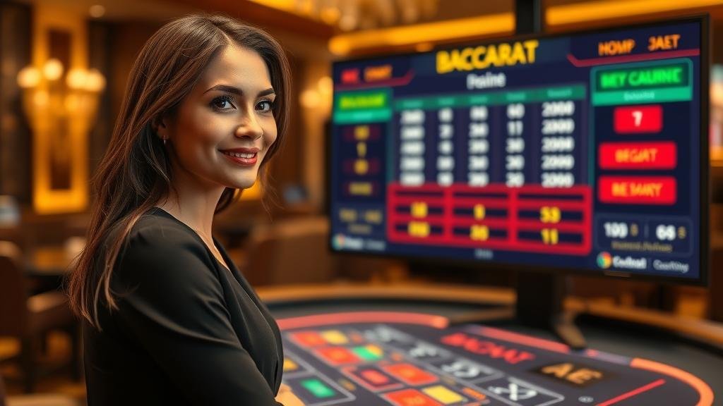 บรรยากาศหรูหราของโต๊ะบาคาร่า DreamGaming