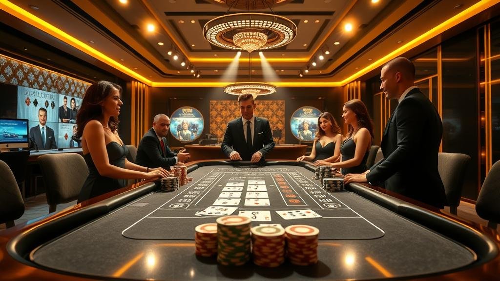 หน้าจอแสดงสถิติบาคาร่า