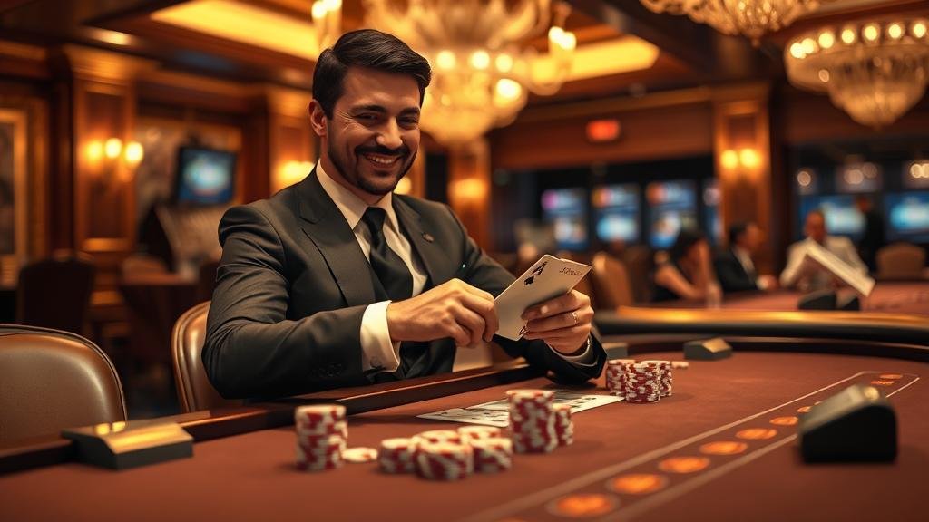 ดีลเลอร์สาวสวยในเกมบาคาร่าสด Sexy