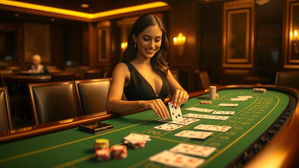 อินเทอร์เฟซเกมบาคาร่าสด Asia Gaming บนมือถือ