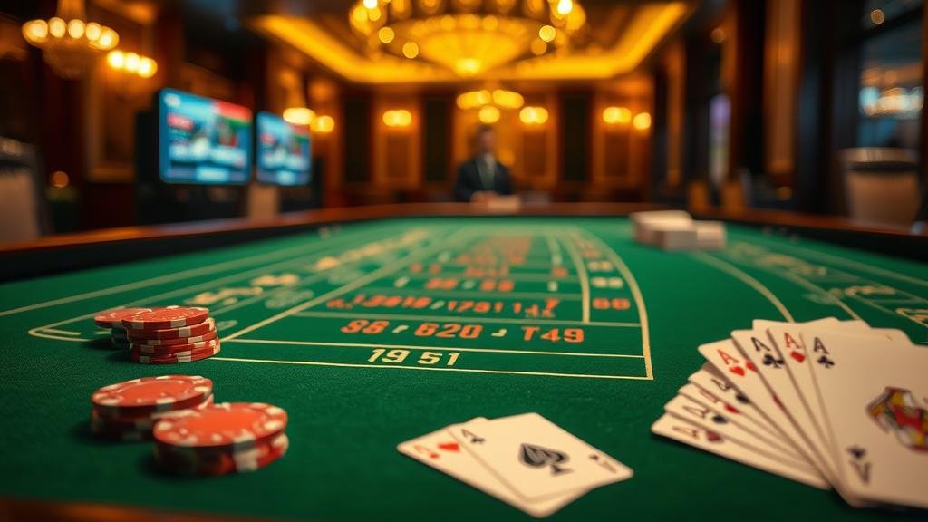 ภาพแสดงรูปแบบเค้าไพ่บาคาร่าที่นิยม