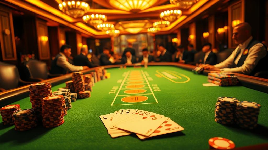 กราฟแสดงกลยุทธ์การเดินเงิน บาคาร่า