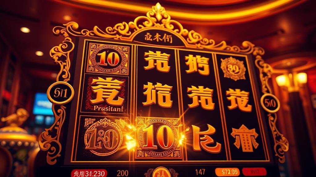 ภาพประกอบรูปแบบเพย์ไลน์ต่างๆ ในเกมสล็อต