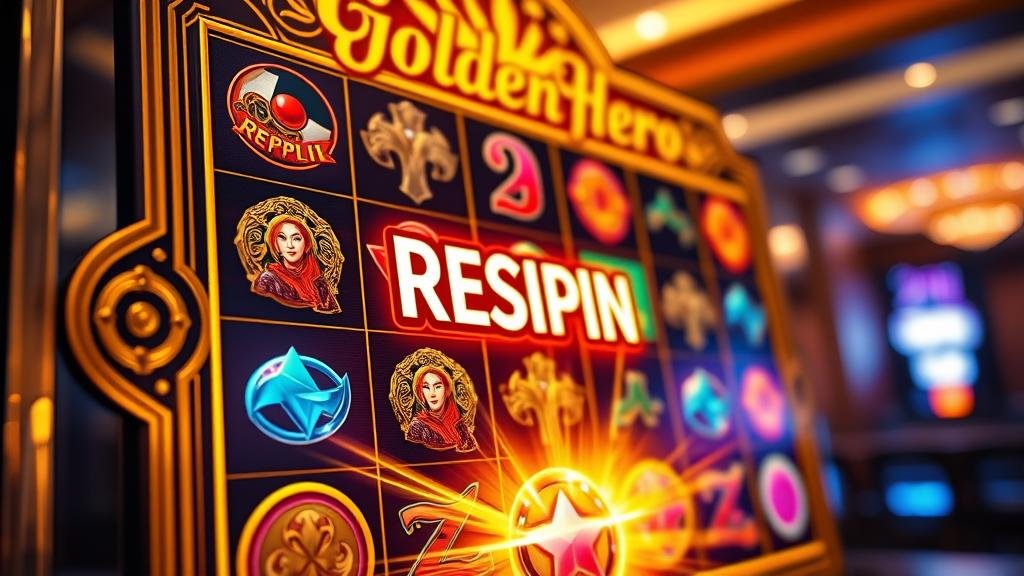 การตั้งค่าออโต้สปินสำหรับ สล็อต GoldenHero RTPสูง