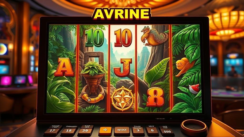 ภาพประกอบเทคนิคสลับเหรียญในเกมสล็อต