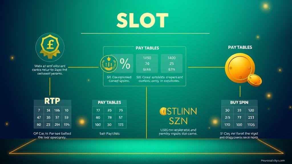 ภาพกราฟิกแสดงรอบโบนัสสล็อตที่จ่ายรางวัลสูง