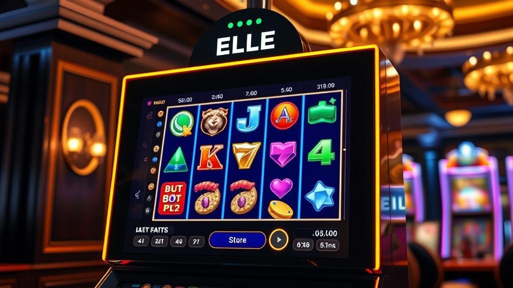 หน้าจอทดลองเล่นเกมสล็อต