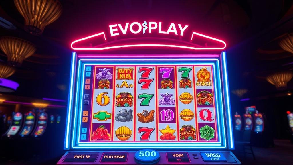 รอบฟรีสปินพร้อมตัวคูณในสล็อต Evoplay