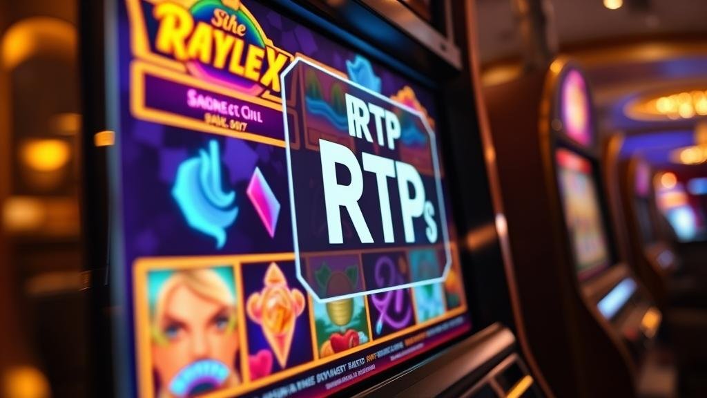 แดชบอร์ดแสดงสถิติและ RTP ของสล็อต