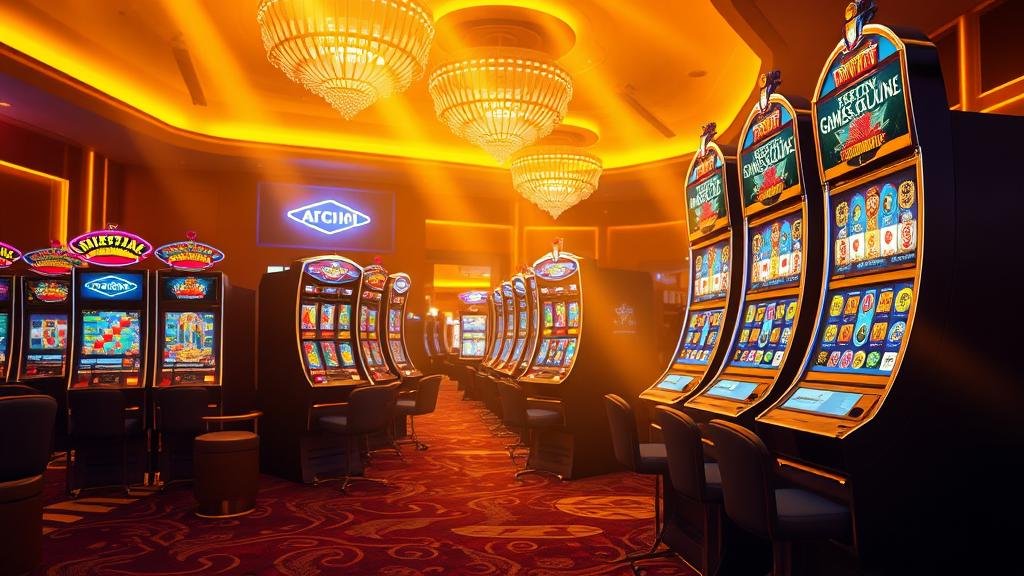 การตั้งค่าการเดิมพันและหมุนอัตโนมัติในเกมสล็อต