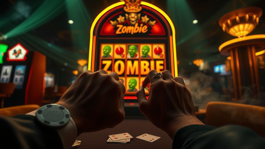 เล่นสล็อตซอมบี้บนมือถือ