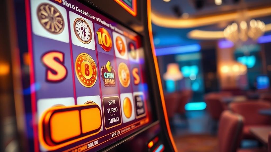 การใช้ฟีเจอร์หมุนเทอร์โบในเกมสล็อตบนมือถือ