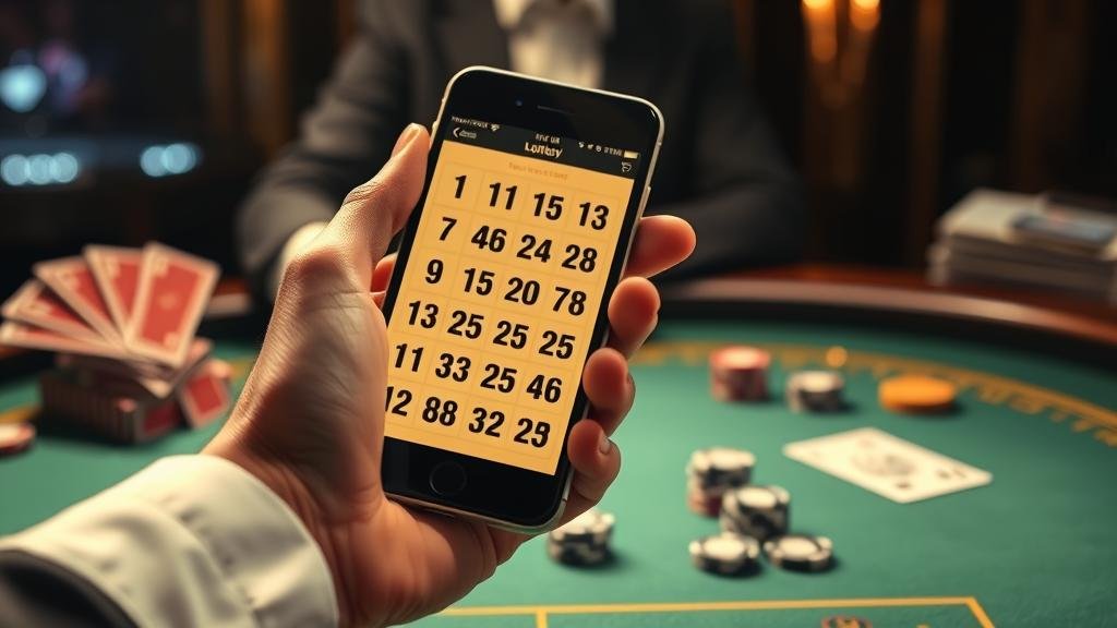 กราฟหุ้นและตัวเลขสลากกินแบ่ง