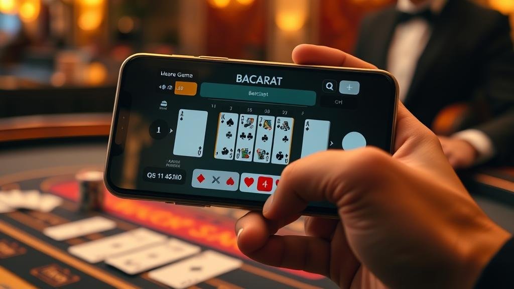 โต๊ะบาคาร่าสดในคาสิโนออนไลน์