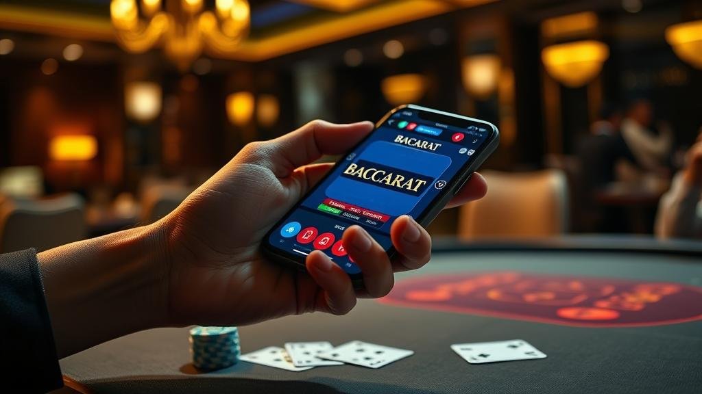 การเล่นบาคาร่าหลายโต๊ะบน iPad