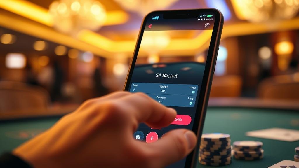 การเล่นบาคาร่า SA บน Mac และ iPhone