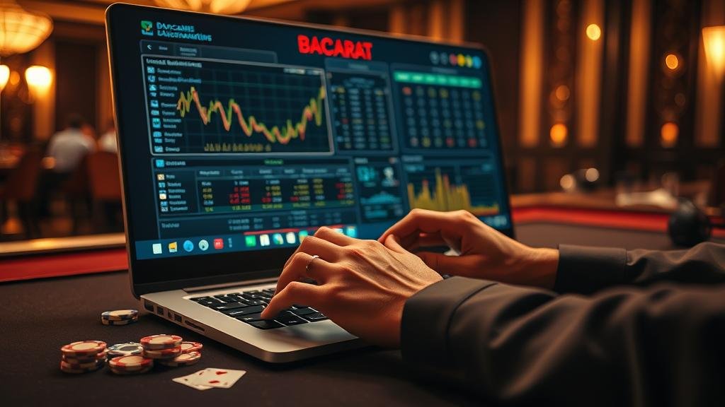 โต๊ะบาคาร่าหรูในคาสิโน