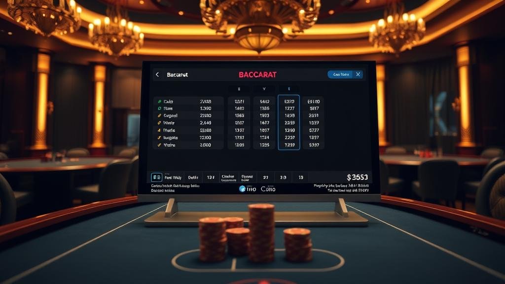 โต๊ะบาคาร่าสด LuckyStreak พร้อมการอ่านเค้าไพ่