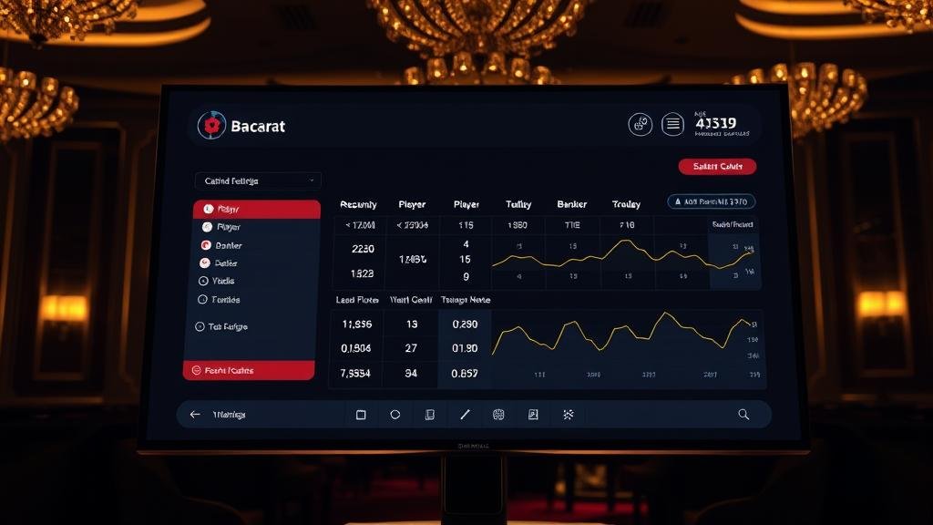 อินโฟกราฟิกกลยุทธ์การเล่นบาคาร่า