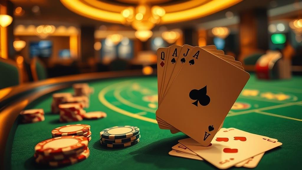 การแสดงผลเปอร์เซ็นต์การชนะในเกมบาคาร่า