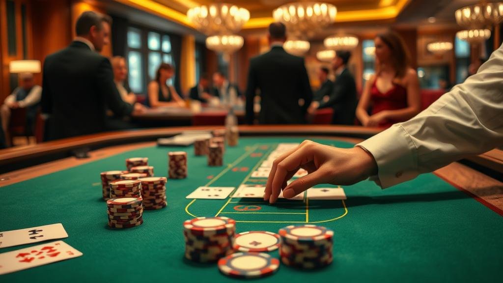 นักพนันวางแผนกลยุทธ์บาคาร่า