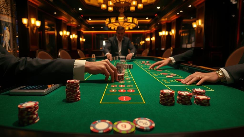 ตัวอย่างเค้าไพ่บาคาร่า ปิงปอง และ มังกร